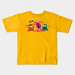 Oh so spooky monsters Kids T-Shirt